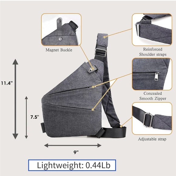 COPY - BRAND NEW Wander + Anti Theft purse - Picture 3 of 3